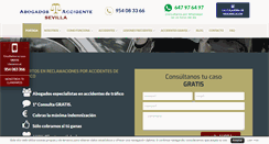 Desktop Screenshot of abogadosaccidentesevilla.com